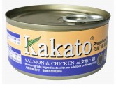 Kakato 三文魚+雞肉 170g  (新口味) 